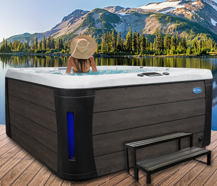 Calspas hot tub being used in a family setting - hot tubs spas for sale Waukegan